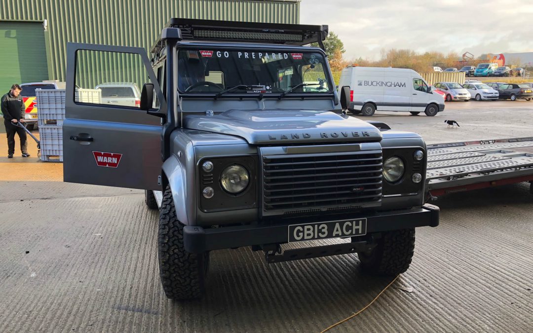 Land Rover Defender 110 Air Suspension Comparison Test
