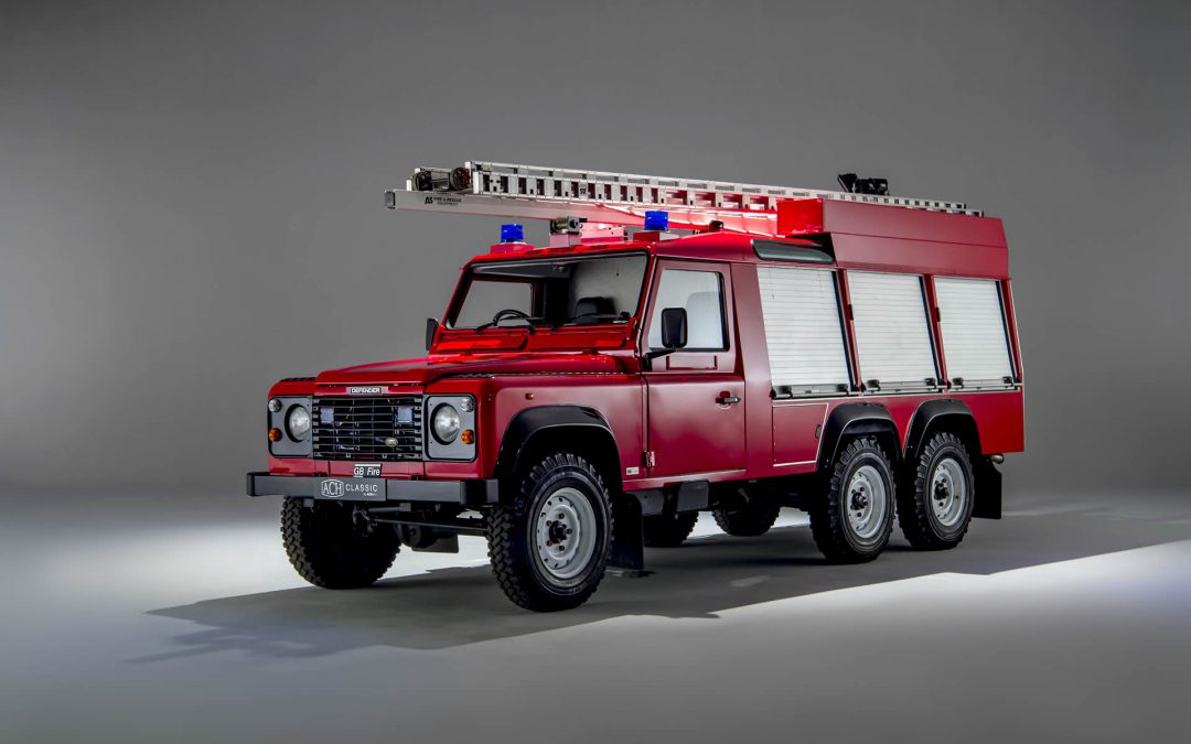 Land Rover Defender 6×6 Fire Engine